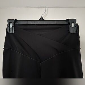 Black Offline by Aerie Crossover Flare Leggings